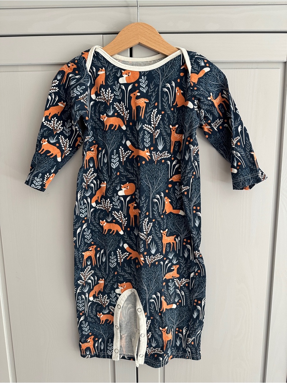 Winter Water Factory Romper Foxes
